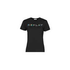 Replay Rövid ujjú pólók W3318C Fekete EU M női póló