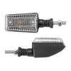 Replay univerzális irányjelző, téglalap alakú, átlátszó-fekete (pár), izzó: 12V 10W (L 92 mm - H 40 mm - Sz 38 mm) REPLAY Elektronika Világítások Indexek