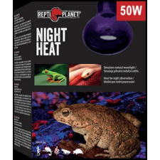 Repti Planet Night Heat - Természetes holdfényt sugárzó izzó (50 W) hüllőfelszerelés