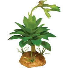 Repto | PLANT SUCCULENT GREEN, műnövény dekoráció, zöld színű - 6x6x12 cm kisállatfelszerelés