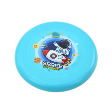  Repülő frisbee űrhajós kék színben 20cm kerti játék