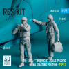  ResKit Models OV-10D+ Bronco male pilots (in a standing position - type 2) (2 pcs) (3D Printed) 1:72