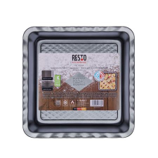 RESTO Sütőforma, négyzet, 25,5x25,5x5 cm, resto &quot;norma 96115&quot; 4260403577684 sütés és főzés