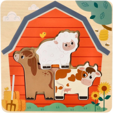  Réteges puzzle farm állatokkal puzzle, kirakós