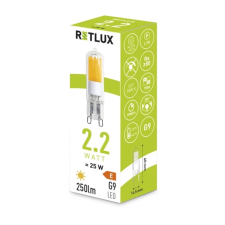RETLUX RLL 455 G9 COB 2,2W LED WW - Meleg fehér izzó