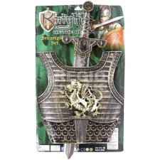 ReToys Lovagi páncél és kard készlet, farsangi jelmez kiegészítő 96096 jelmez