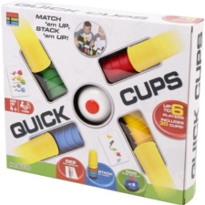 ReToys Quick Cups színes poharak társasjáték 07375 társasjáték