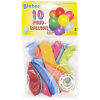 ReToys Vegyes lufi 10 darabos készlet - 30 cm  Ajánlott 8-99 éves korig unisex (33548)
