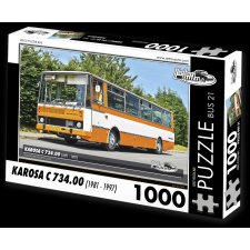 Retro Auta Puzzle Bus Karosa C 734 puzzle, kirakós