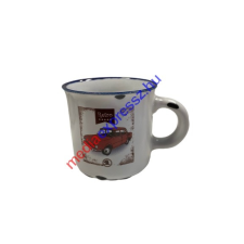  Retro autós (Skoda) Espresso kerámia kávéscsésze bögrék, csészék