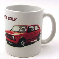 Retro bögre-Volkswagen GTI Golf bögrék, csészék