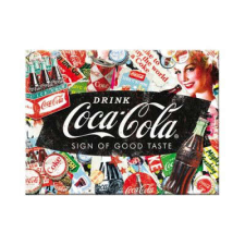 RETRO Coca Cola - Collage - Hűtőmágnes hűtőmágnes