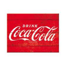RETRO Coca Cola Red Logo - Hűtőmágnes hűtőmágnes
