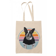  Retro Frenchie - Vászontáska