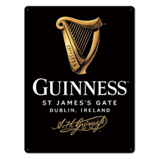  RETRO Guinness – Harfe – Fémtábla dekoráció