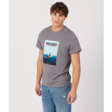 RETRO JEANS férfi póló MOTTI 11Q052-V19GREY