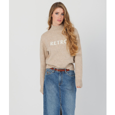 RETRO JEANS női pulóver HAILEY TURTLENECK 23Q019-V10B005