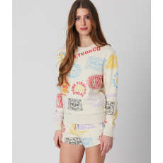 RETRO JEANS női pulóver VALENTINA SWEATSHIRT 21Z072-U10X967