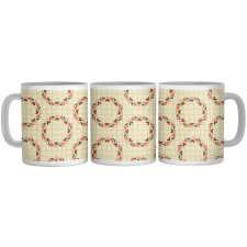  Retro magyal mintás - Bögre bögrék, csészék