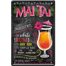 RETRO MAI THAI Cocktail Fémtábla dekoráció