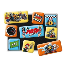 RETRO MOTOmania – The Winner Takes It All - Mágnes szett hűtőmágnes