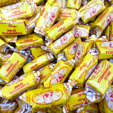 Retró Omlós Tejkaramella Kockák 100g csokoládé és édesség