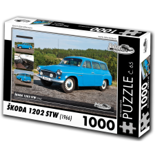 Retroauta Puzzle Škoda 1202 STW puzzle, kirakós