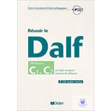 Réussir Le Dalf,Niveau C1-C2 Cd idegen nyelvű könyv