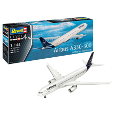 Revell A330-300 Lufthansa Airbus Repülőgép műanyag modell (1:144) makett