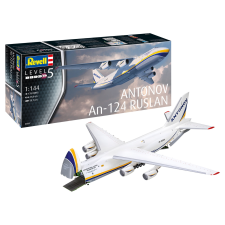 Revell Antonov AN-124 Ruslan repülőgép műanyag modell (1:144) (03807) helikopter és repülő