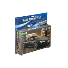 Revell AUDI R8 1:24 makett készlet festékkel, ragasztóval (67057) makett