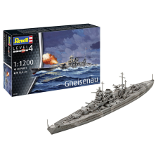 Revell Battleship Gneisenau 1:1200 makett hajó (05181) makett