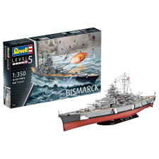 Revell Bismarck csatahajó műanyag modell (1:350) makett