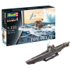 Revell German Submarine Type VII C/41 1:350 tengeralattjáró makett 05154R