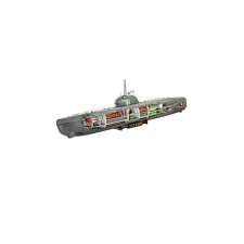 Revell German U-Boot Typ XXI hajó műanyag modell (1:144) makett