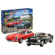 Revell Gift Set &quot;100 Years Jaguar&quot; 1:24 autó makett 05667R makett