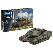 Revell Leopard 2 A6M+ tank Műanyag modell (1:35) (03342) autópálya és játékautó