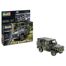 Revell Lkw gl leicht Wolf 1:35 (63277) makett szett kiegészítőkkel makett