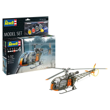 Revell Model Set Alouette II 1:32 helikopter makett 63804R makett