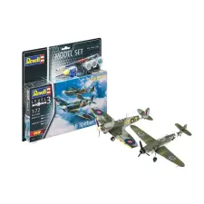  Revell Model Set Combat Set Bf109G-10 & 1:72 (63710) makett