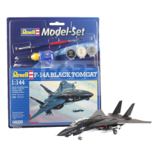 Revell Model Set - F-14A Black Tomcat 1:144 repülő makett 64029R makett