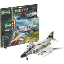  Revell Model Set F-4J Phantom II 1:72 (63941) makett