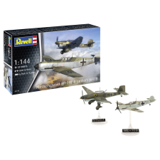  Revell Model Set Messerschmitt Bf109E & Ju87B Stuka 1:144 (63770) makett