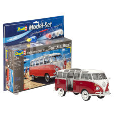 Revell Model Set VW T1 Samba Bus 1:24 autó makett 67399R makett