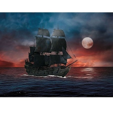  Revell Model szett Pirate Ship Black Pearl 1:150 (65499) makett