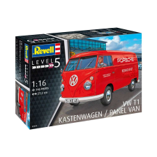Revell Műanyag ModelKit 07049 - VW T1 Kastenwagen (1:16) barkácsolás, építés