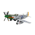 Revell P-51D Mustang vadászrepülőgép műanyag modell (1:72)
