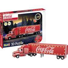 Revell RV 3D-Puzzle Coca-Cola Truck LED Edition (00152) (RE00152) puzzle, kirakós