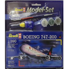 Revell Set Boeing 747-200 Utasszállító repülőgép műanyag modell (1:390) (MR-64210) makett