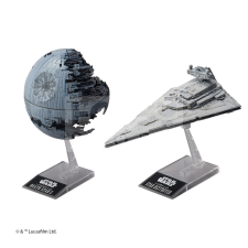 Revell Star Wars Death Star II + Imperial Star Destroyer 1:2700000 űrhajó makettek 01207R makett